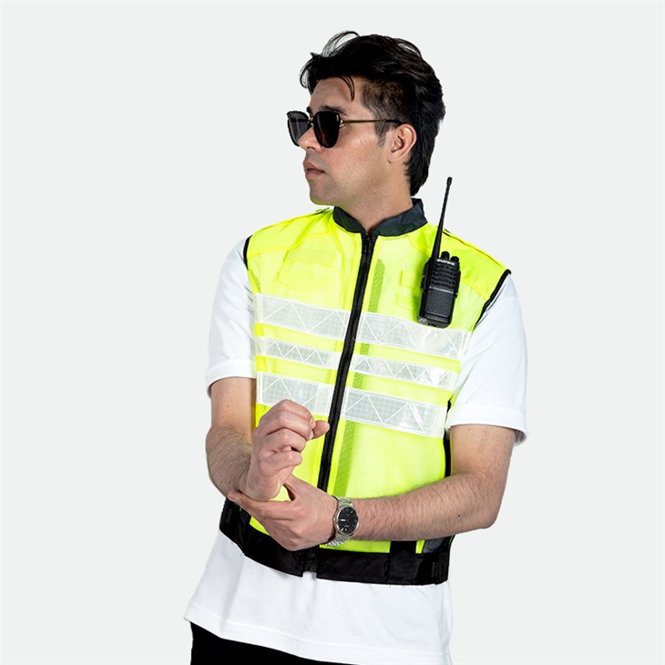 Hi Vis Mesh öryggisvesti fyrir reiðhjól