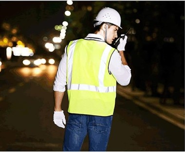 Framleiðsla og notkun endurskinsklúts