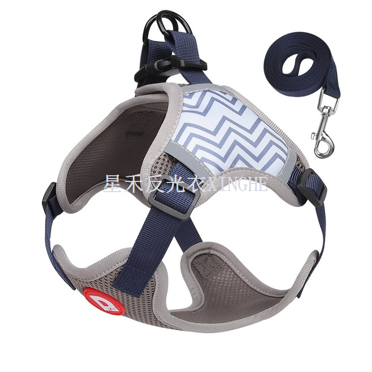 Hugsandi hundabrjóstband