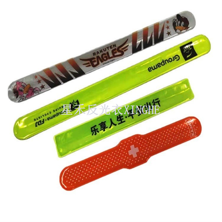 Endurskinsandi úlnliðsól PVC endurskinsband