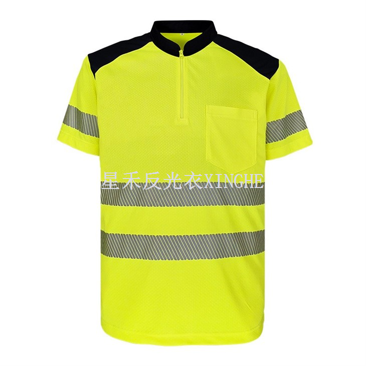 Standandi kraga endurskinsbolur