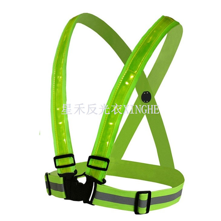 USB Charging LED Belt Safety Vest